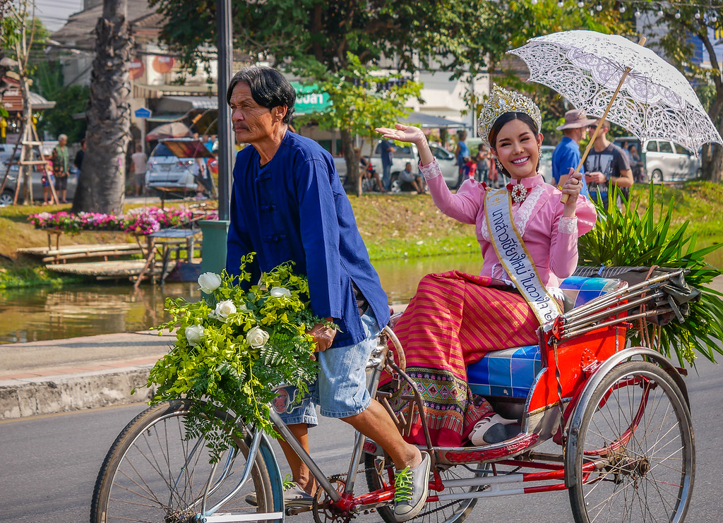 Гответе се за Фестивала на цветята в Чианг Май в първата седмица на февруари„